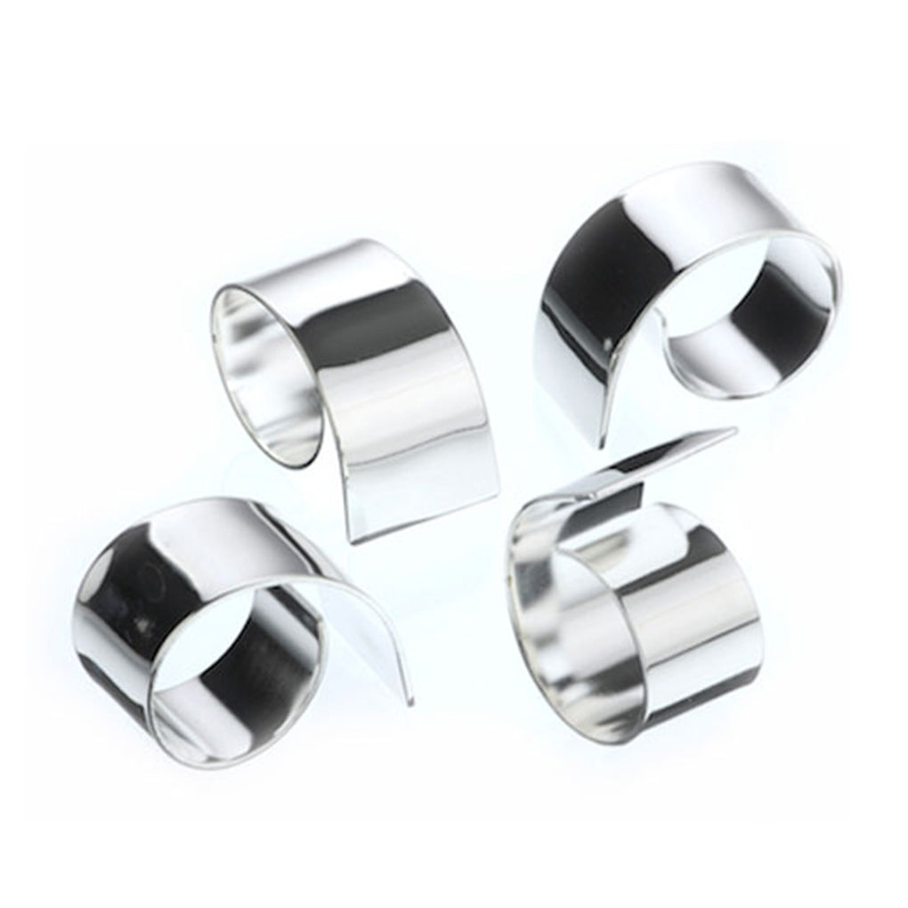 ARTHUR PRICE SET 4 X SWIRL NAPKIN RINGS