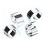 ARTHUR PRICE SET 4 X SWIRL NAPKIN RINGS
