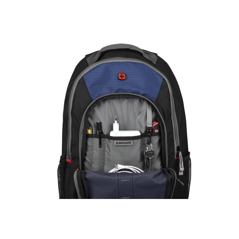 WENGER MARS ESSENTIAL 16 LAPTOP BACKPACK BLUE -604428