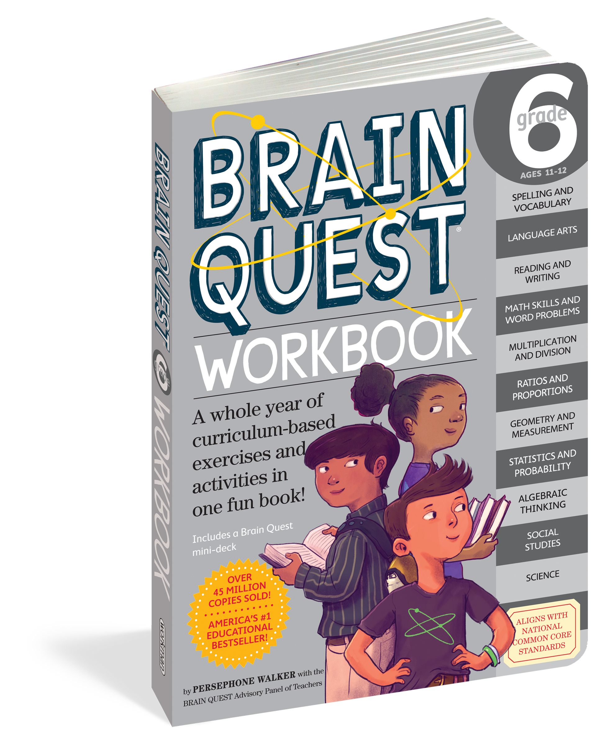 Brain Quest Workbook: Grade 6