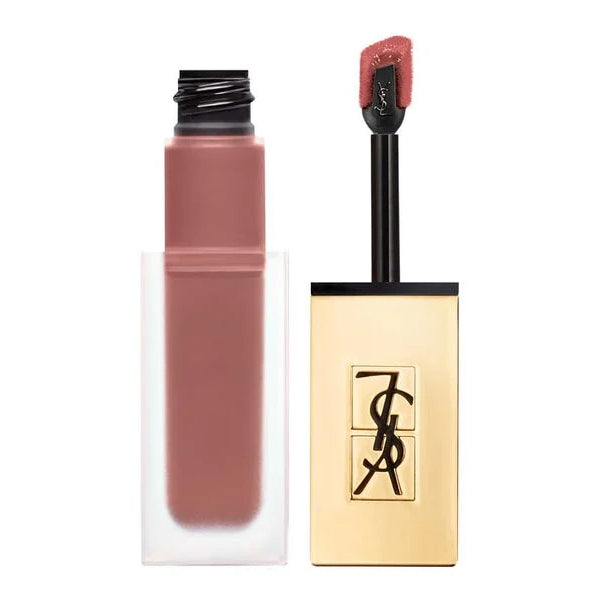 YVES SAINT LAURENT-TATOUAGE COUTURE 23 SINGULAR TAUPE LIP VERNIS