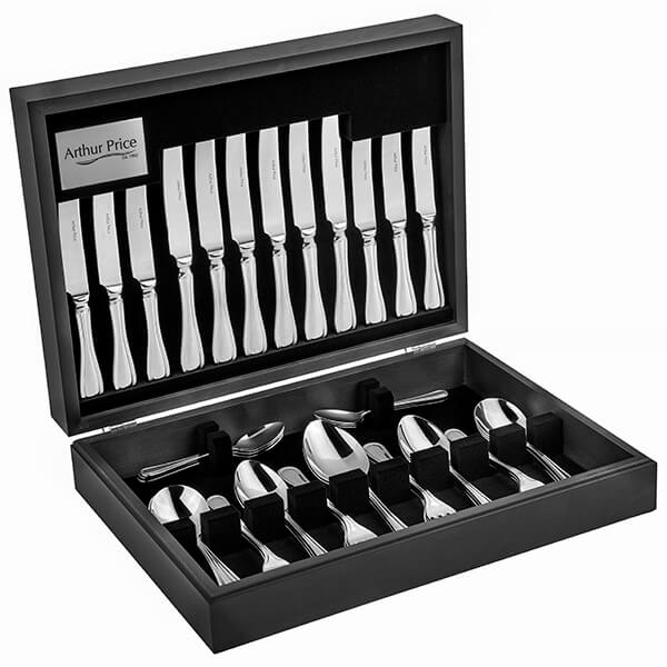 ARTHUR PRICE BRITANNIA 44PC SS CUTLERY CANTEEN