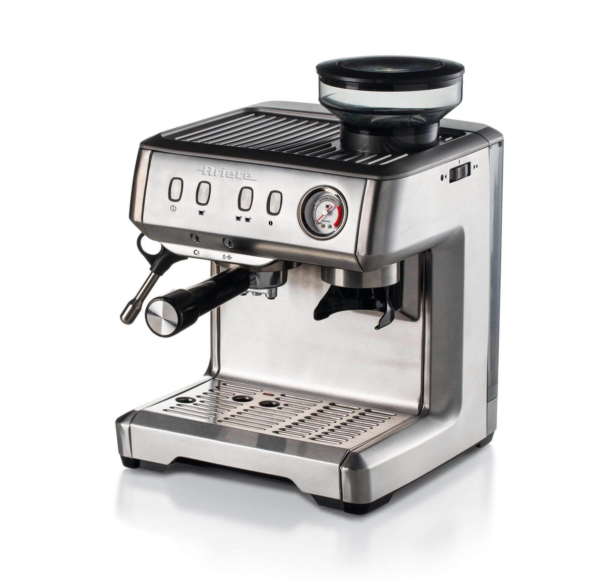 ARIETE PUMP ESPRESSO COFFEE MAKER, METAL, 1313