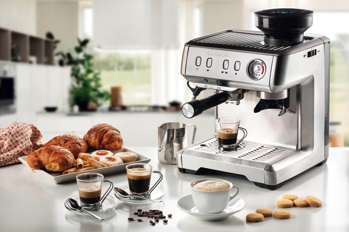 ARIETE PUMP ESPRESSO COFFEE MAKER, METAL, 1313