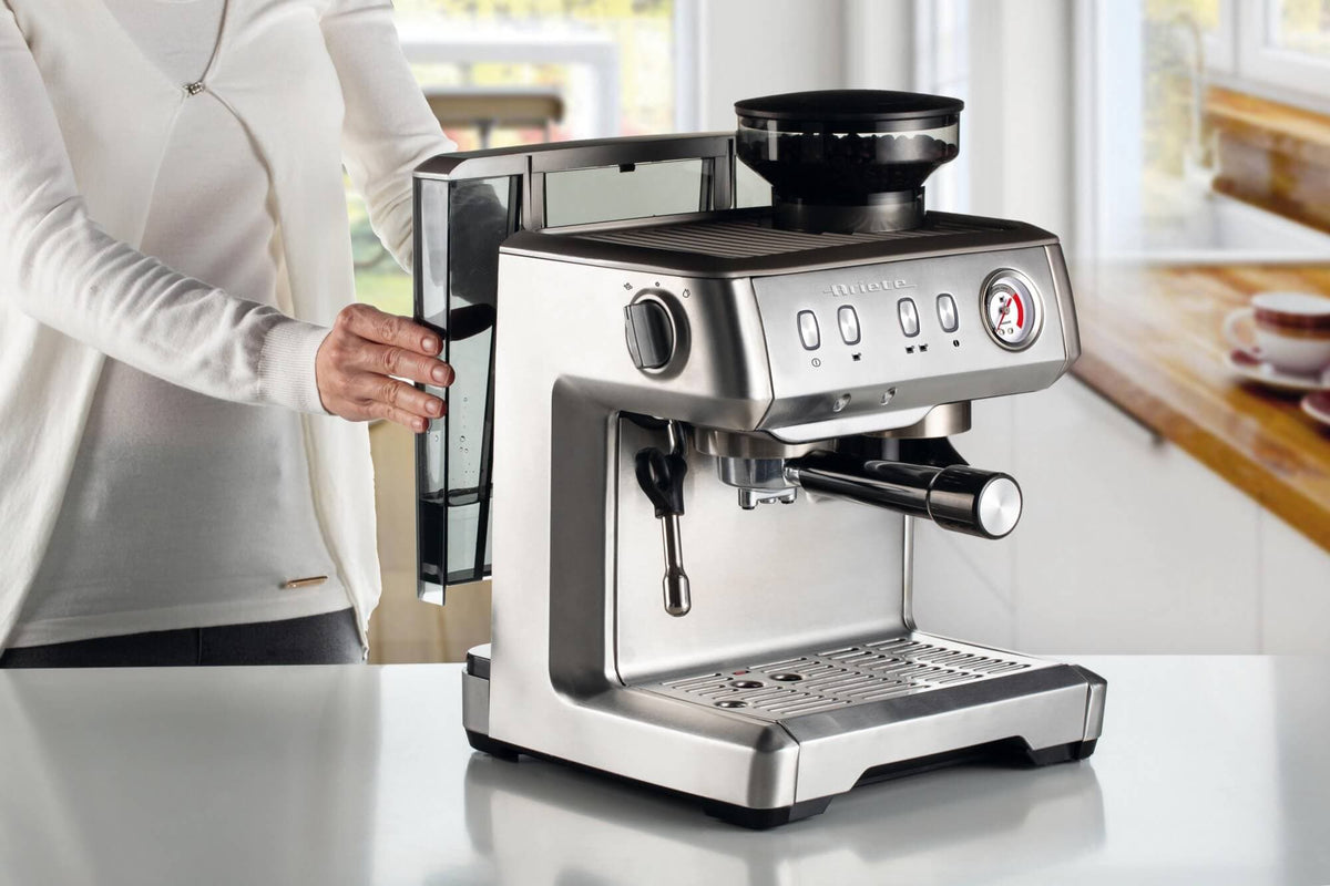 ARIETE PUMP ESPRESSO COFFEE MAKER, METAL, 1313