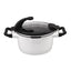 BergHOFF Virgo Casserole with Cover - White, 16 cm - 2304914