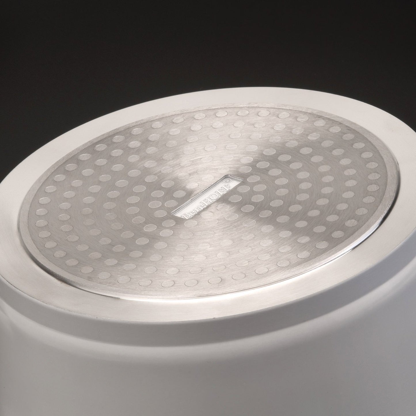 BergHOFF Virgo Casserole with Cover - White, 16 cm - 2304914