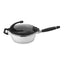 BergHOFF Virgo Deep Skillet with Cover - White, 24 cm - 2304549