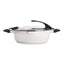 BergHOFF Virgo 2-Handle Deep Skillet with Cover - White, 28 cm - 2304919