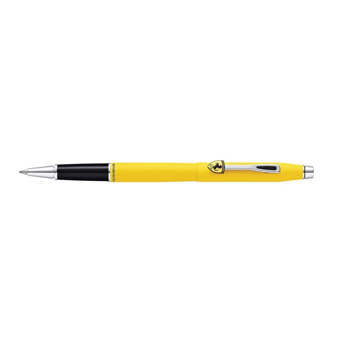 A. T. Cross Classic Century Collection for Scuderia Ferrari Matte Modena Yellow Lacquer Rollerball Pen - FR0085-118 - Jashanmal Home