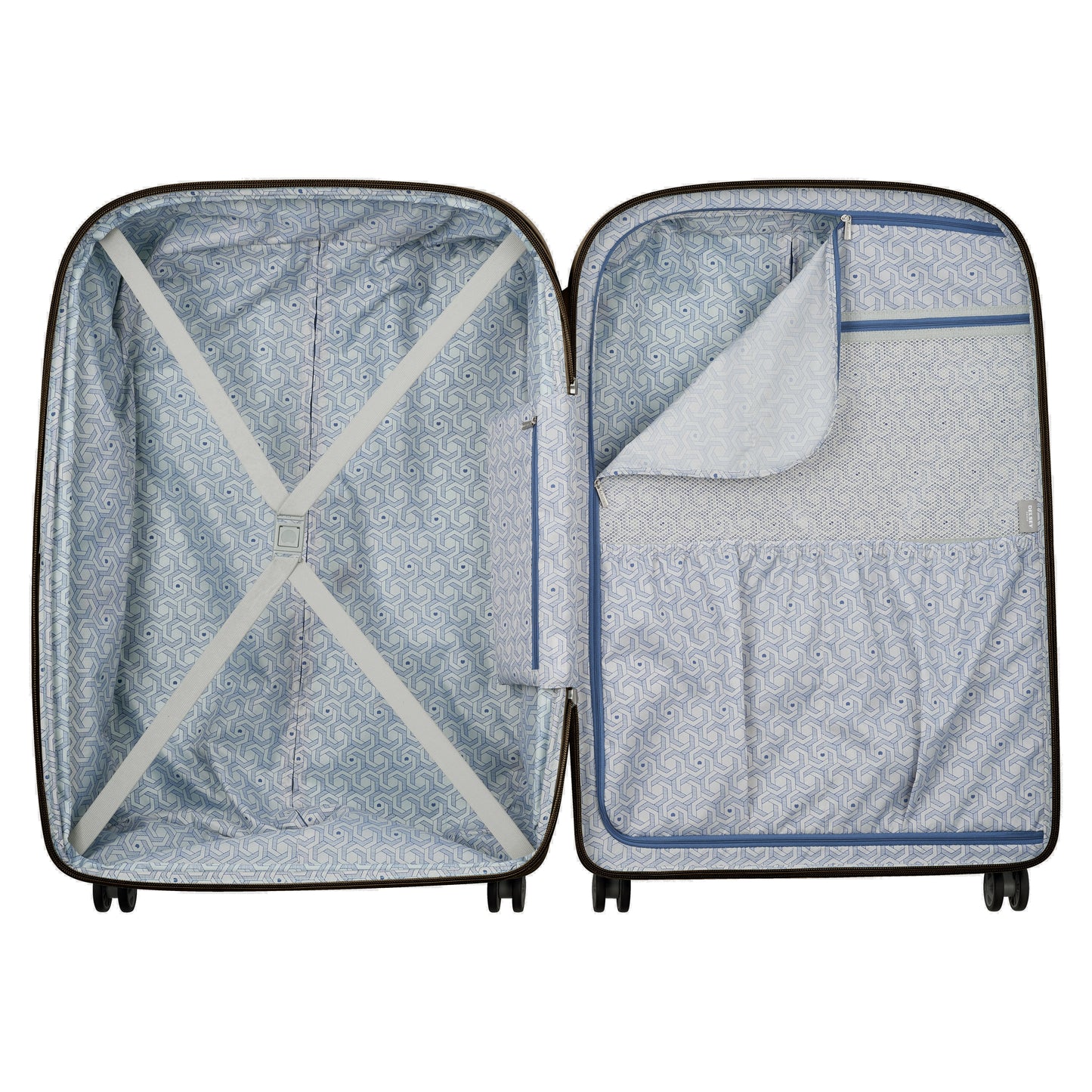 Delsey Paris Clavel Expandable 76cm Black Luggage