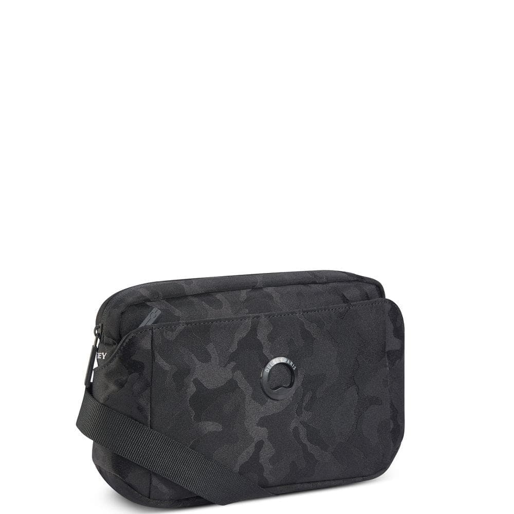 Delsey Paris Picpus Black Camouflage Backpack