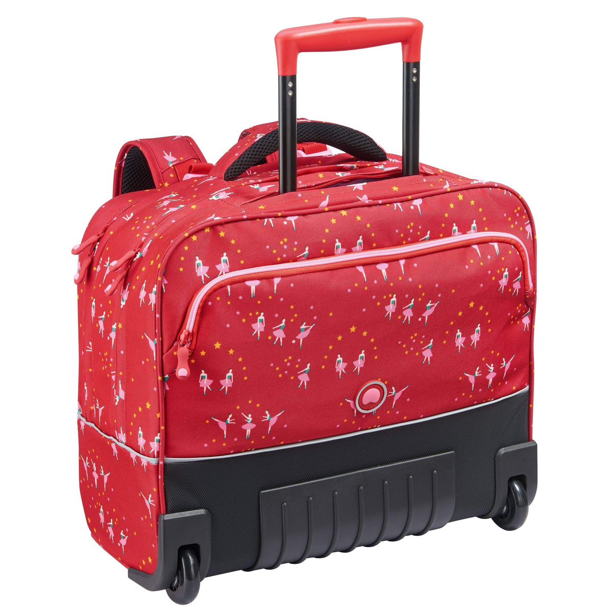 Delsey Paris School 2019 4 Wheel Ballerina Pink Wheeled Backpack