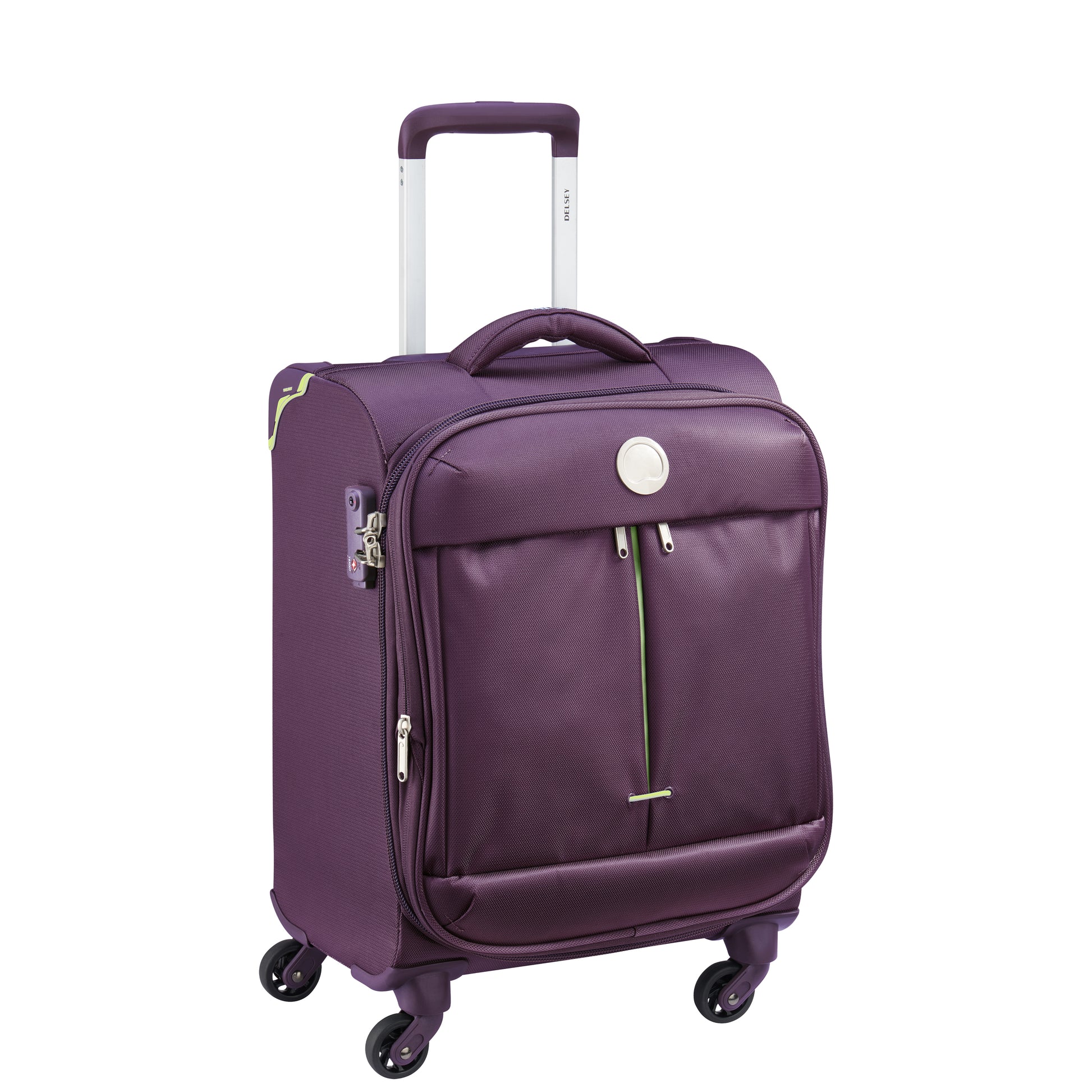 DELSEY  FLIGHT 55CM 4-WHEEL ZST TROLLEY 00023480108 PURPLE