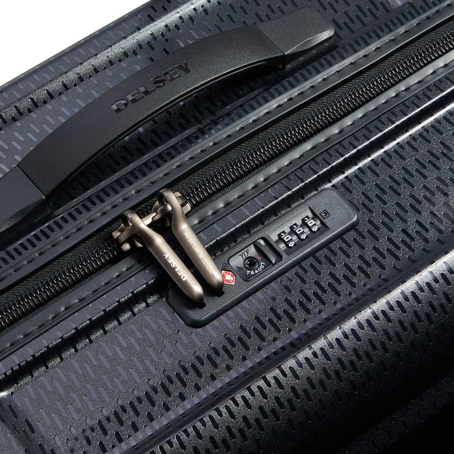 Delsey Turenne 4 Double Wheel Cabin Trolley Case - Black - 00162182000 BLACK - Jashanmal Home