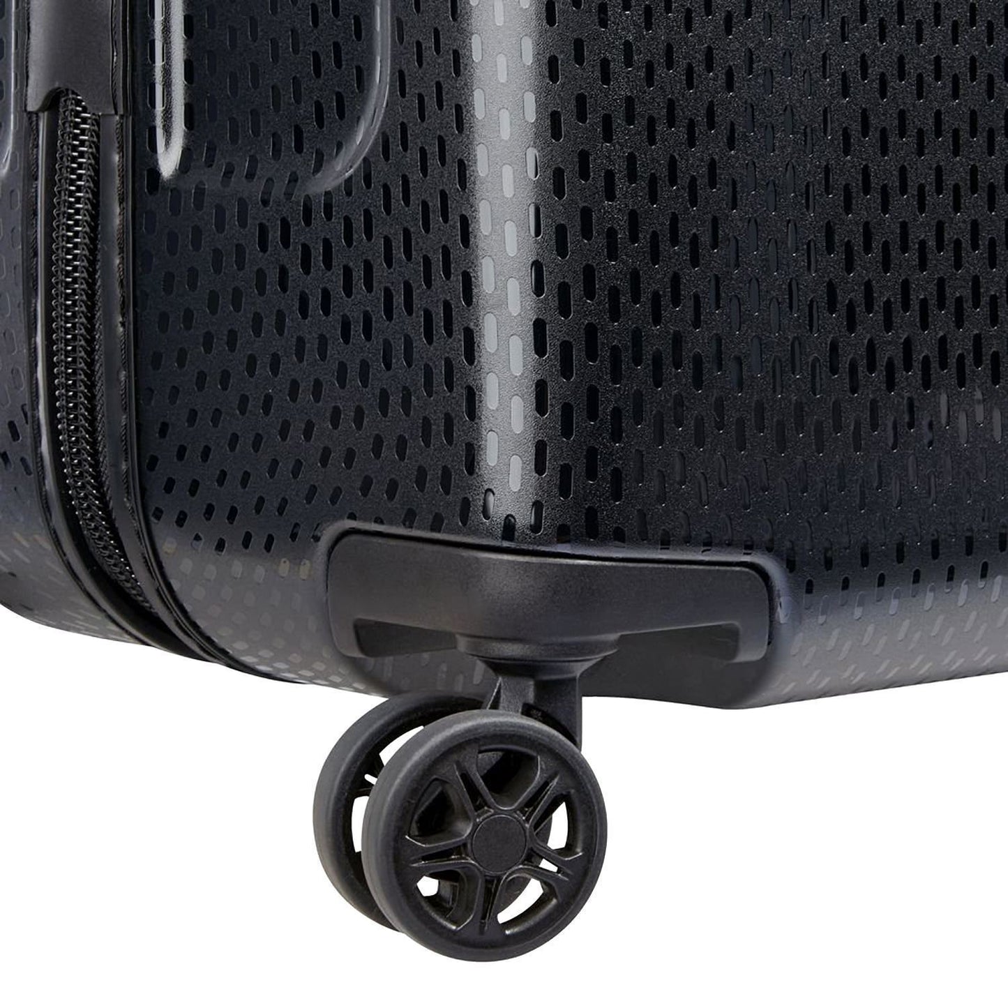 Delsey Turenne 4 Double Wheel Cabin Trolley Case - Black - 00162182000 BLACK - Jashanmal Home