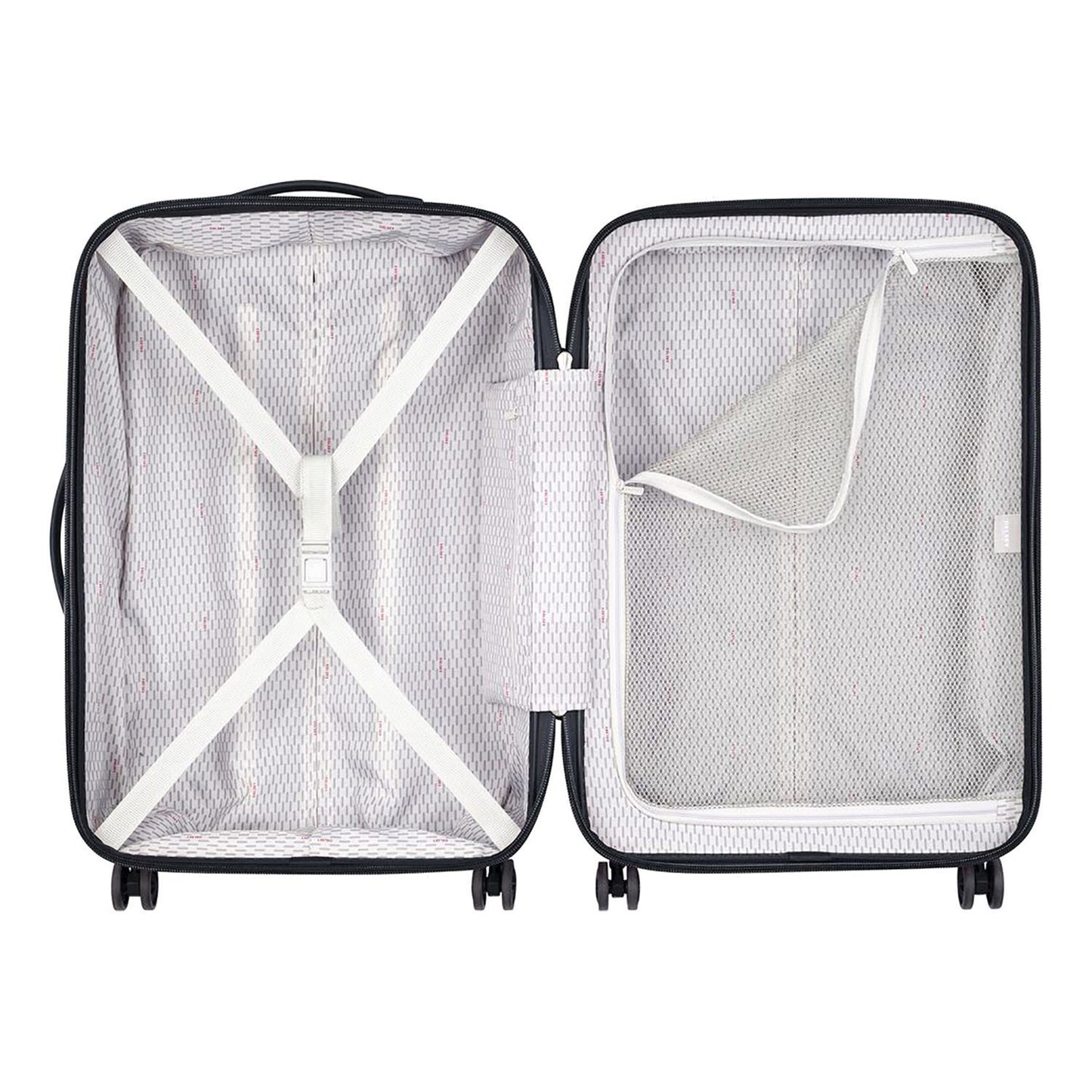 Delsey Caumartin Plus 4 Double Wheel Cabin Trolley Case - Black - 00207882000 BLACK - Jashanmal Home