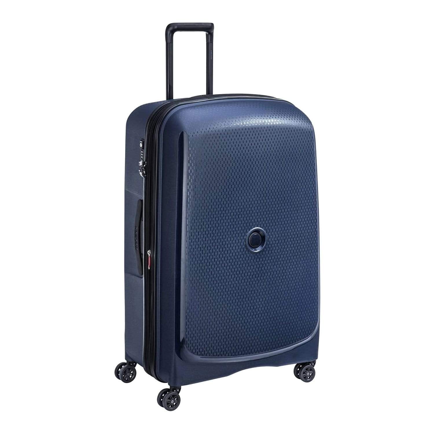 Delsey Belmont Plus 4 Double Wheel Expandable Trolley Case - Blue - 00386183002 BLU - Jashanmal Home
