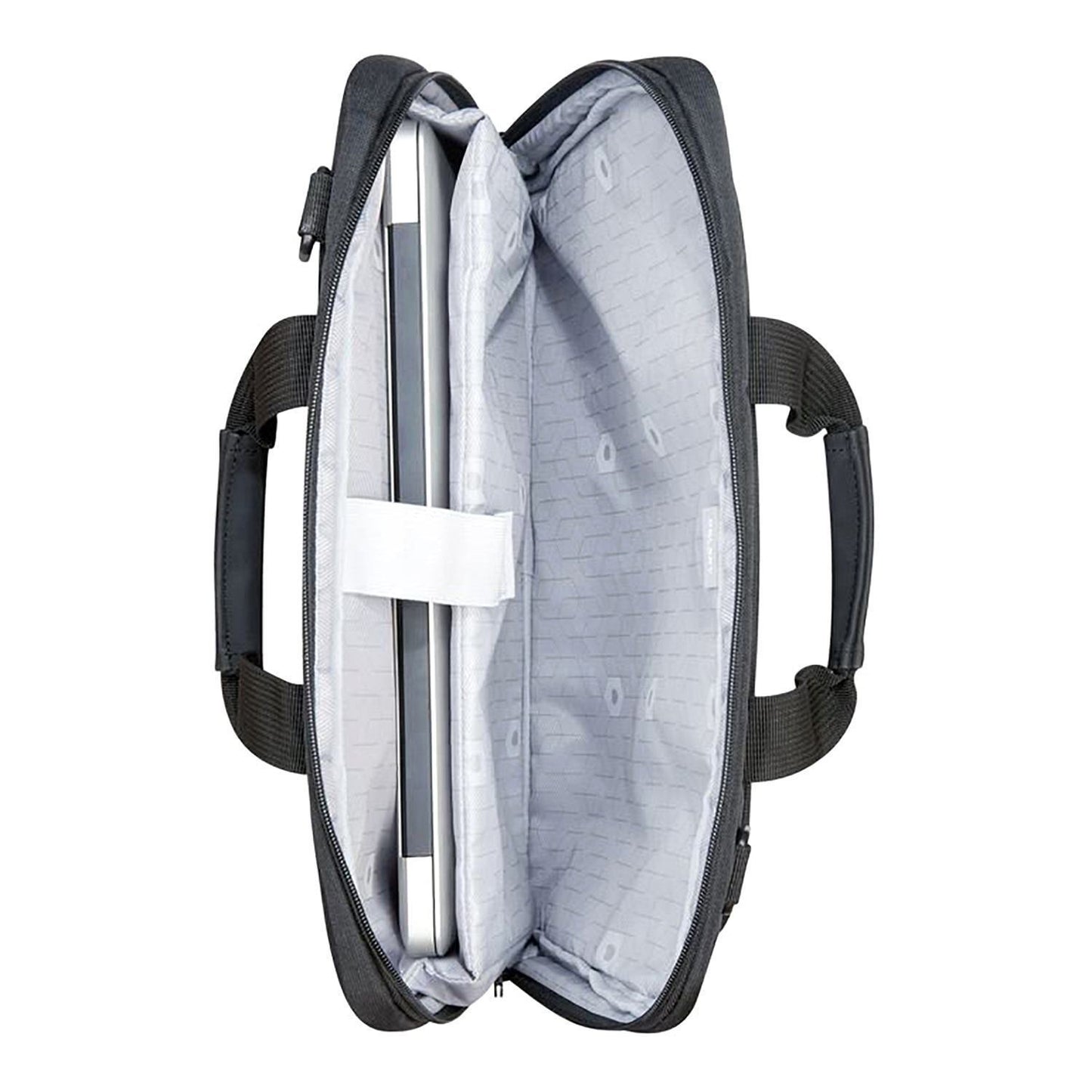 Delsey Esplanade 1 Compartment PC Protection Satchel - Deep Black - 00394216050 BLK - Jashanmal Home