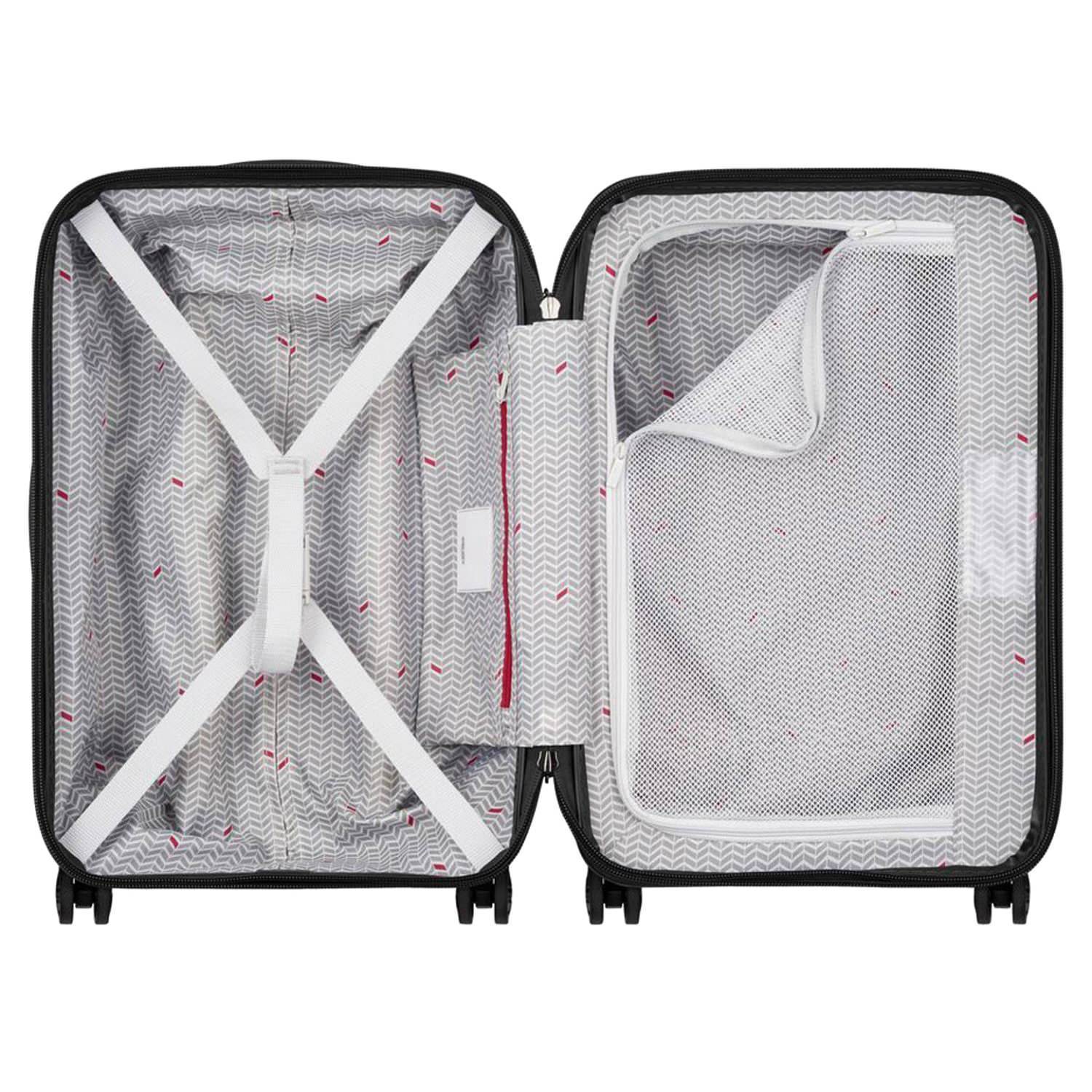 Delsey New Envol 4 Double Wheel Trolley Bag - Black, 78 cm - 00200382100 BLACK - Jashanmal Home