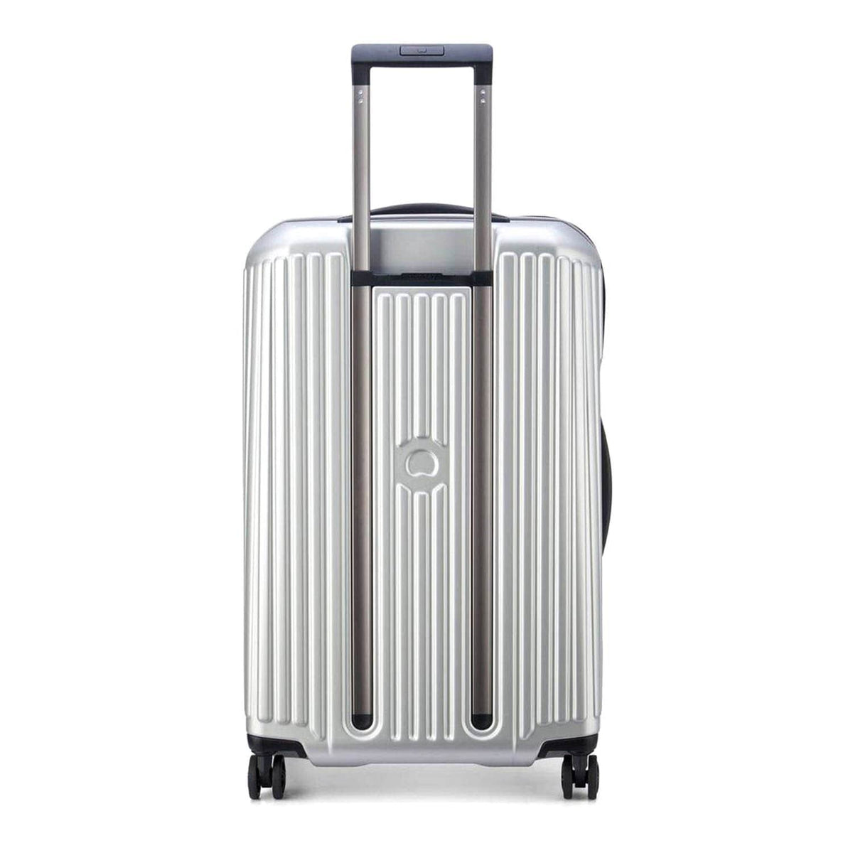 Delsey Paris Securitime Zip Expandable 55cm Silver Luggage