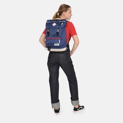 Eastpak Rowlo Buckle Closure Large Into Retro Blue Backpack