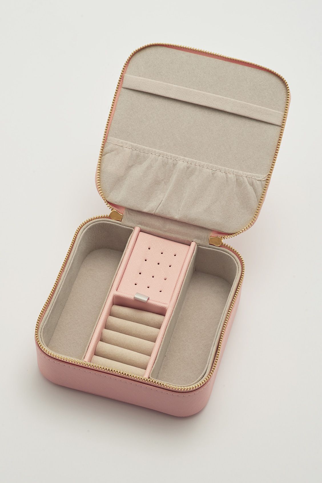 ESTELLA BARTLETT PRECIOUS THINGS SQUARE JEWELLERY BOX EBP3250 BLUSH