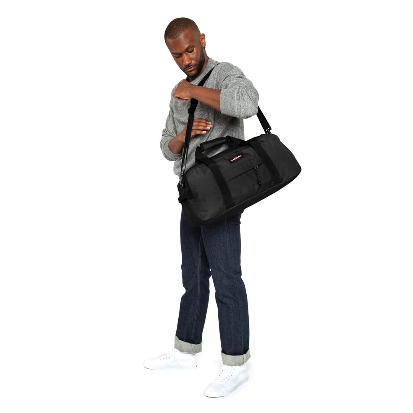 Eastpak Stand + Black Small Duffle Bag