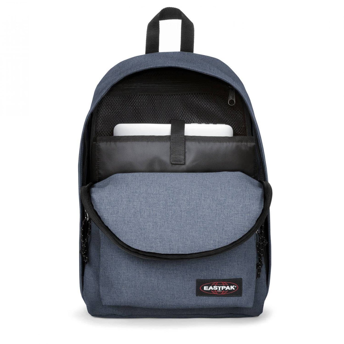  Eastpak-OUT OF OFFICE-Medium Backpack with laptop compartment-Crafty Jeans-EK76742X