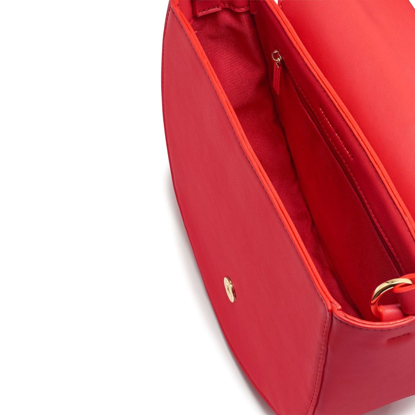 Estella Bartlett Loman Saddle Bag with Navy Bag Tag and XO Keychain - Red - EBP3265