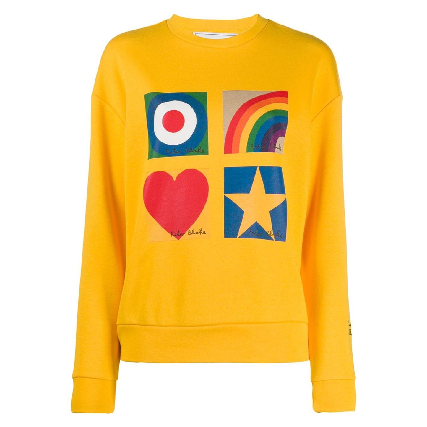 Iceberg Printed Sweatshirt - Deep Yellow - I2P-E0316302-3331-40