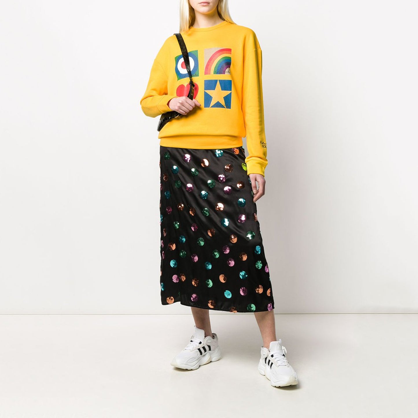 Iceberg Printed Sweatshirt - Deep Yellow - I2P-E0316302-3331