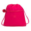 Kipling-Supertaboo-Medium Drawstring Swim Bag -True Pink-09487-09F