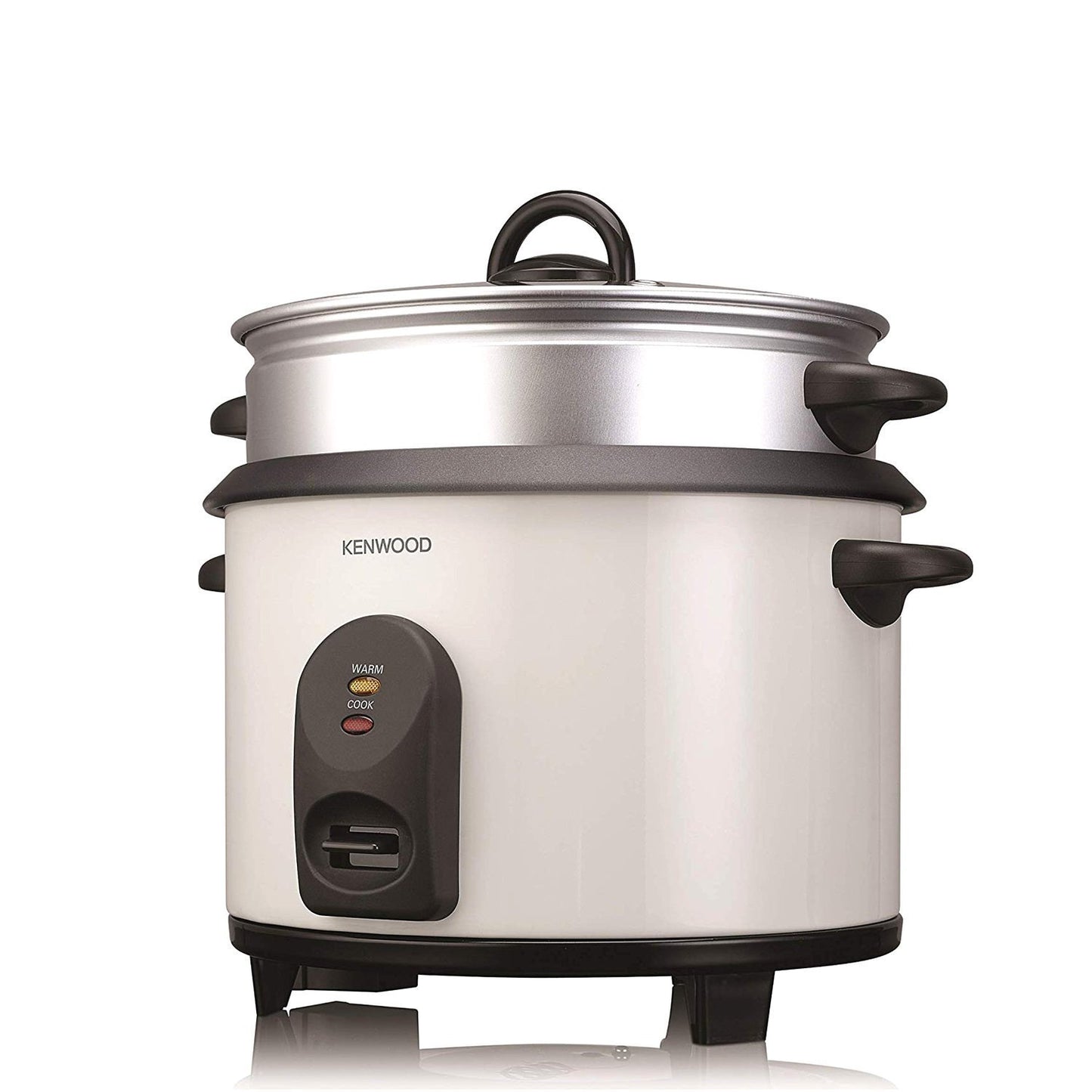 Kenwood 2.8 Litres Aluminum Rice Cooker with Steam Basket - RCM680 - Jashanmal Home