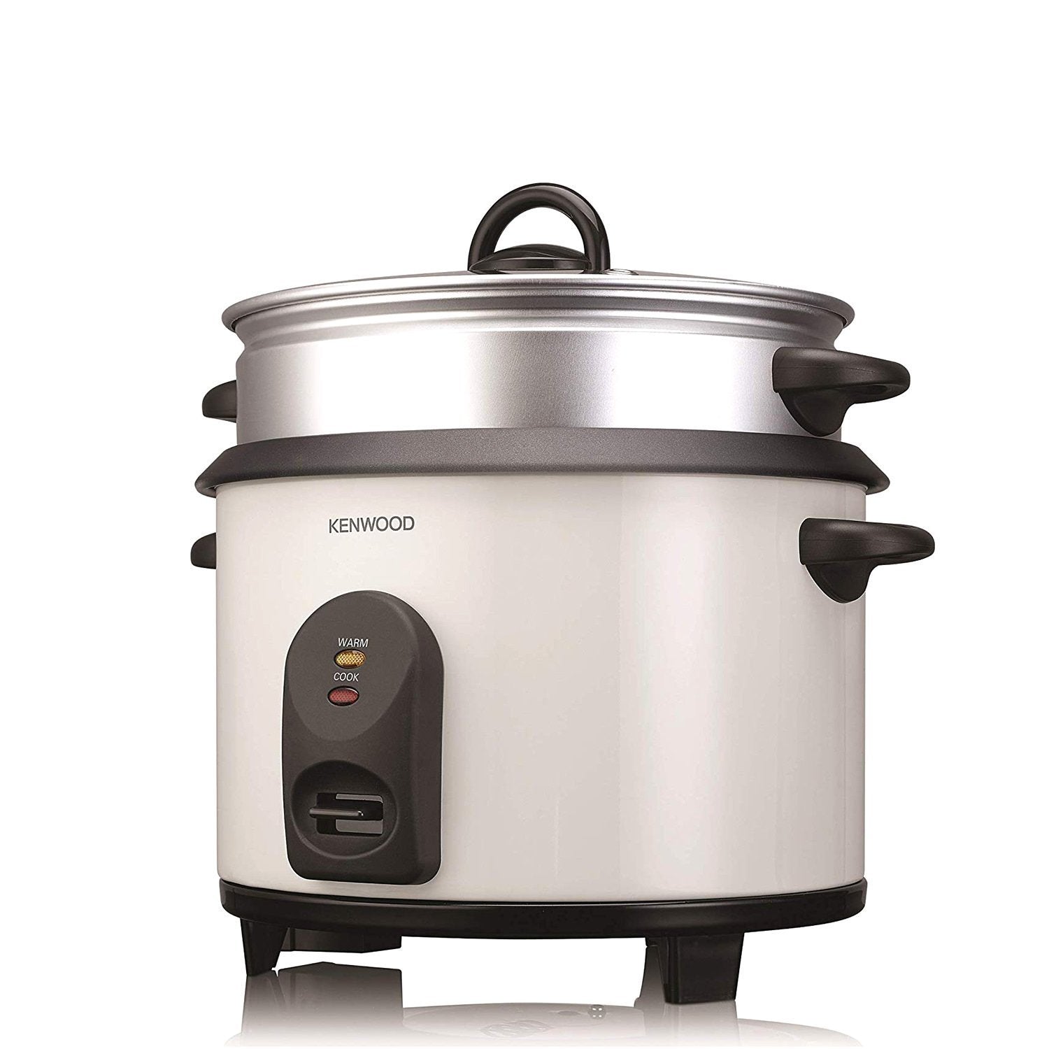 Kenwood 2.8 Litres Aluminum Rice Cooker with Steam Basket - RCM680 - Jashanmal Home