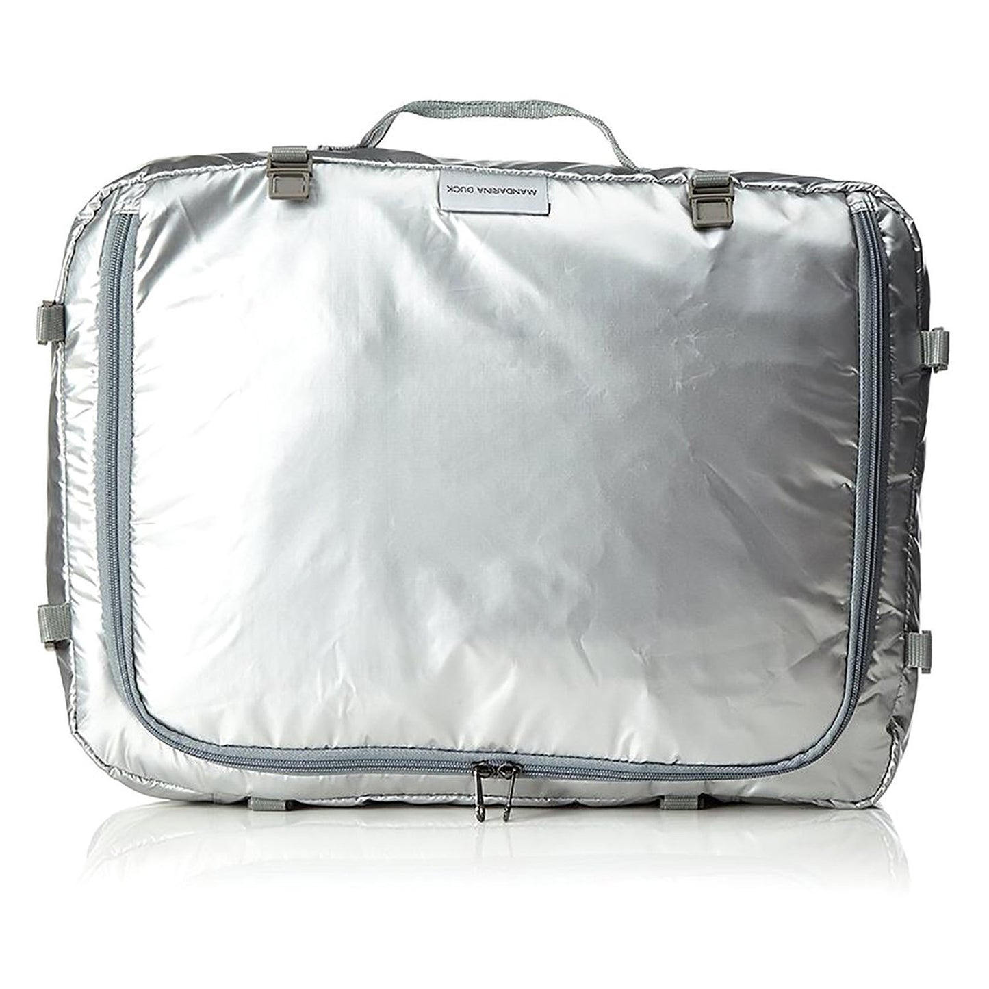 Mandarina Duck Pezzi Cabin Solo 1 Lato Vanity Case - Silver - P2PTM08466 - Jashanmal Home