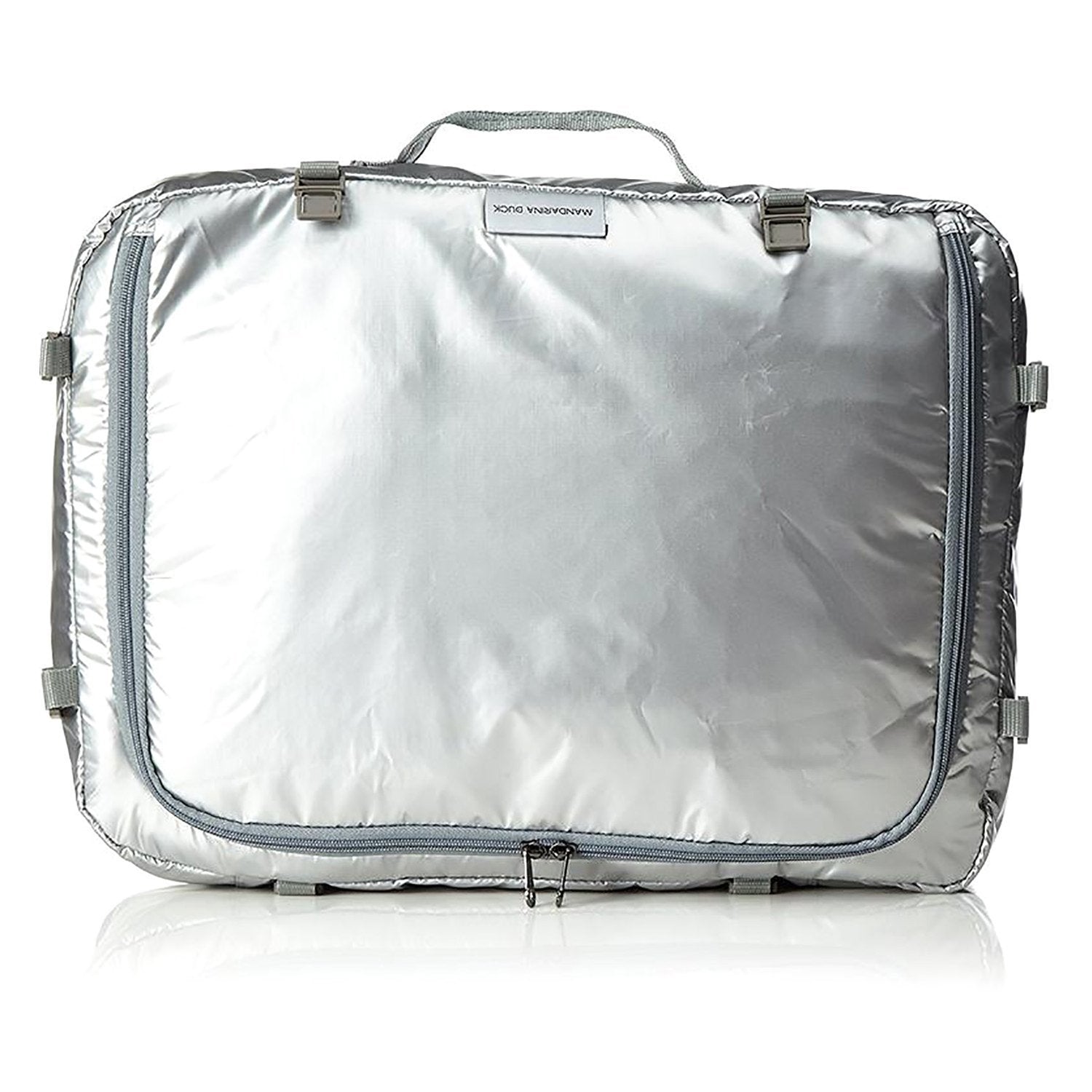 Mandarina Duck Pezzi Cabin Solo 1 Lato Vanity Case - Silver - P2PTM08466 - Jashanmal Home