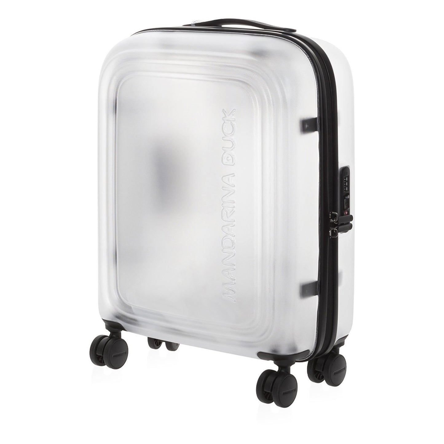 Mandarina Duck Popsicle Cabin Trolley Bag - Silver, 69 cm - P10PTV1121E - Jashanmal Home