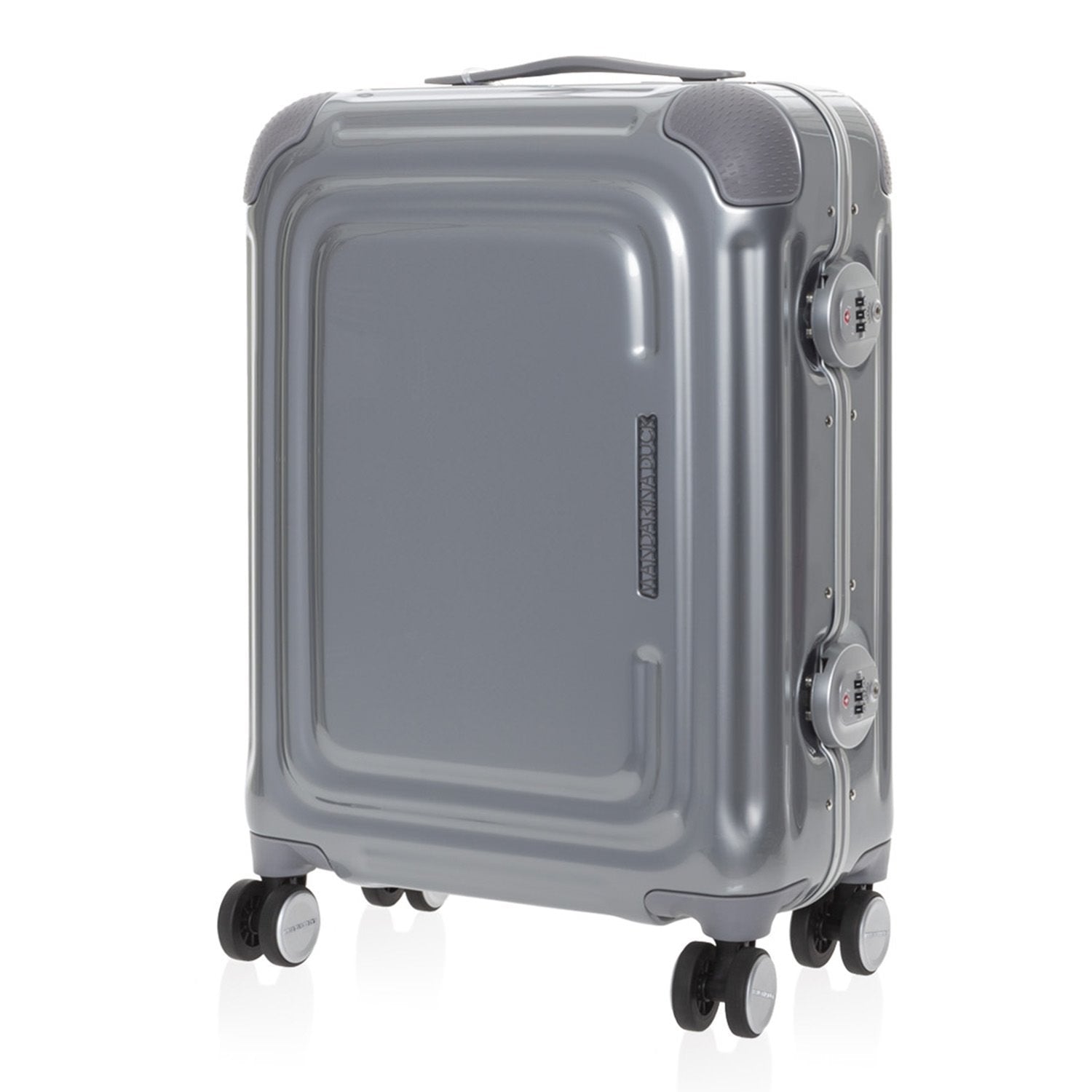 Mandarina Duck C-Frame Cabin Trolley Bag - Steel, 55 cm - P10ZNV01465