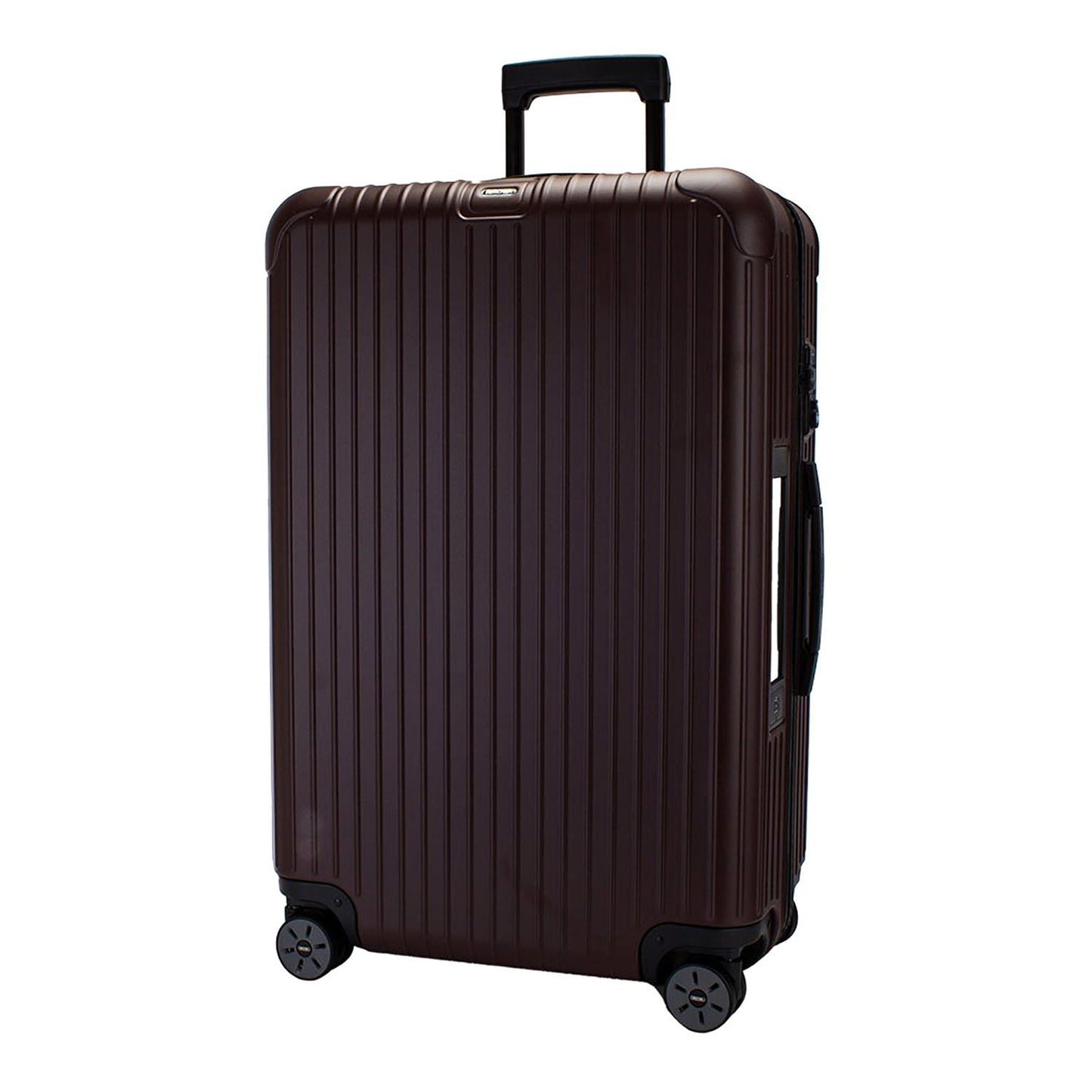 Rimowa Salsa Electronic Tag Luggage Trolley Bag - Matt Carmon Red - 811.70.14.5 RED - Jashanmal Home