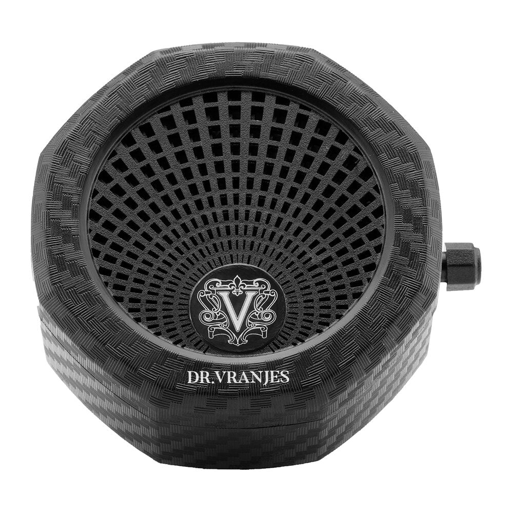 DR. VRANJES -CAR PARFUM GIFTBOX (Carbon fiber dispenser + 2 refills ROSSO NOBILE-OUD NOBILE)