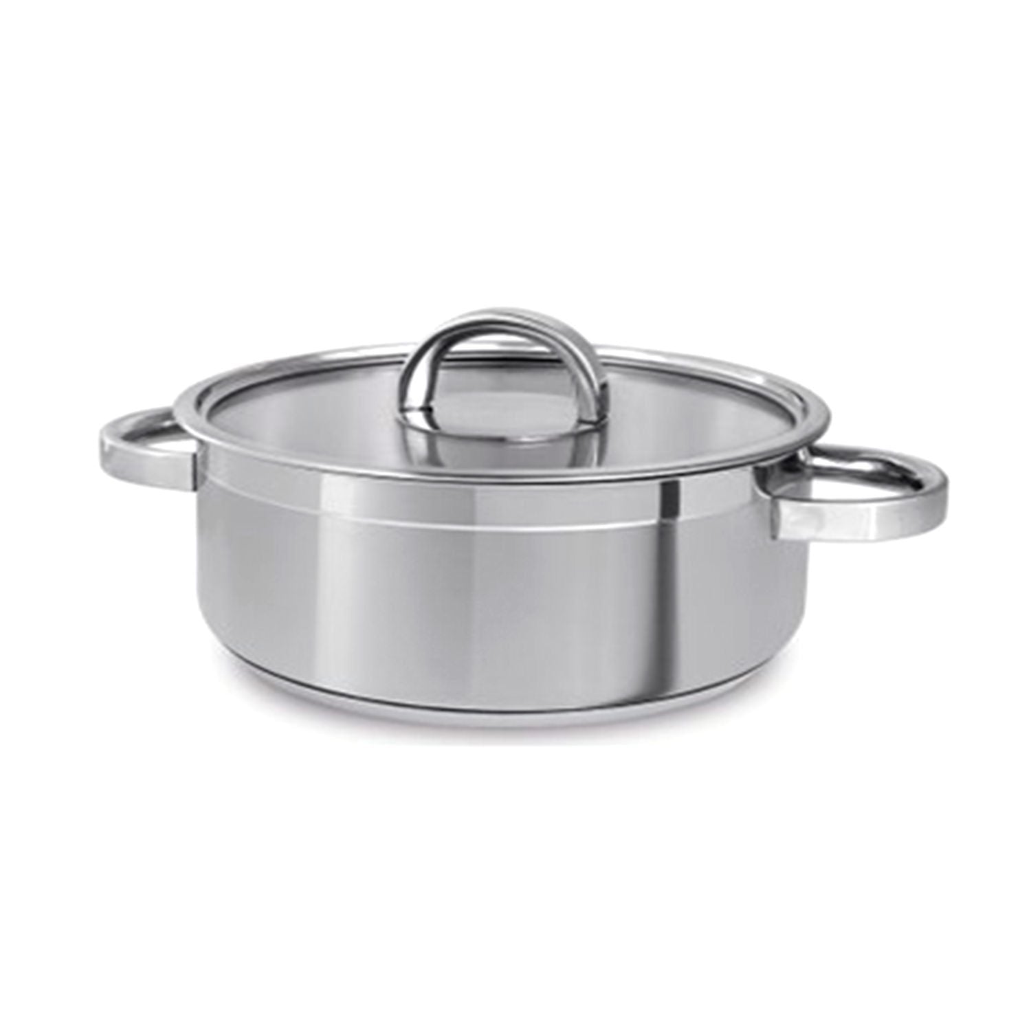 Silampos Atlantico Casserole with Lid - Silver, 16 cm - 632125V51016 - Jashanmal Home