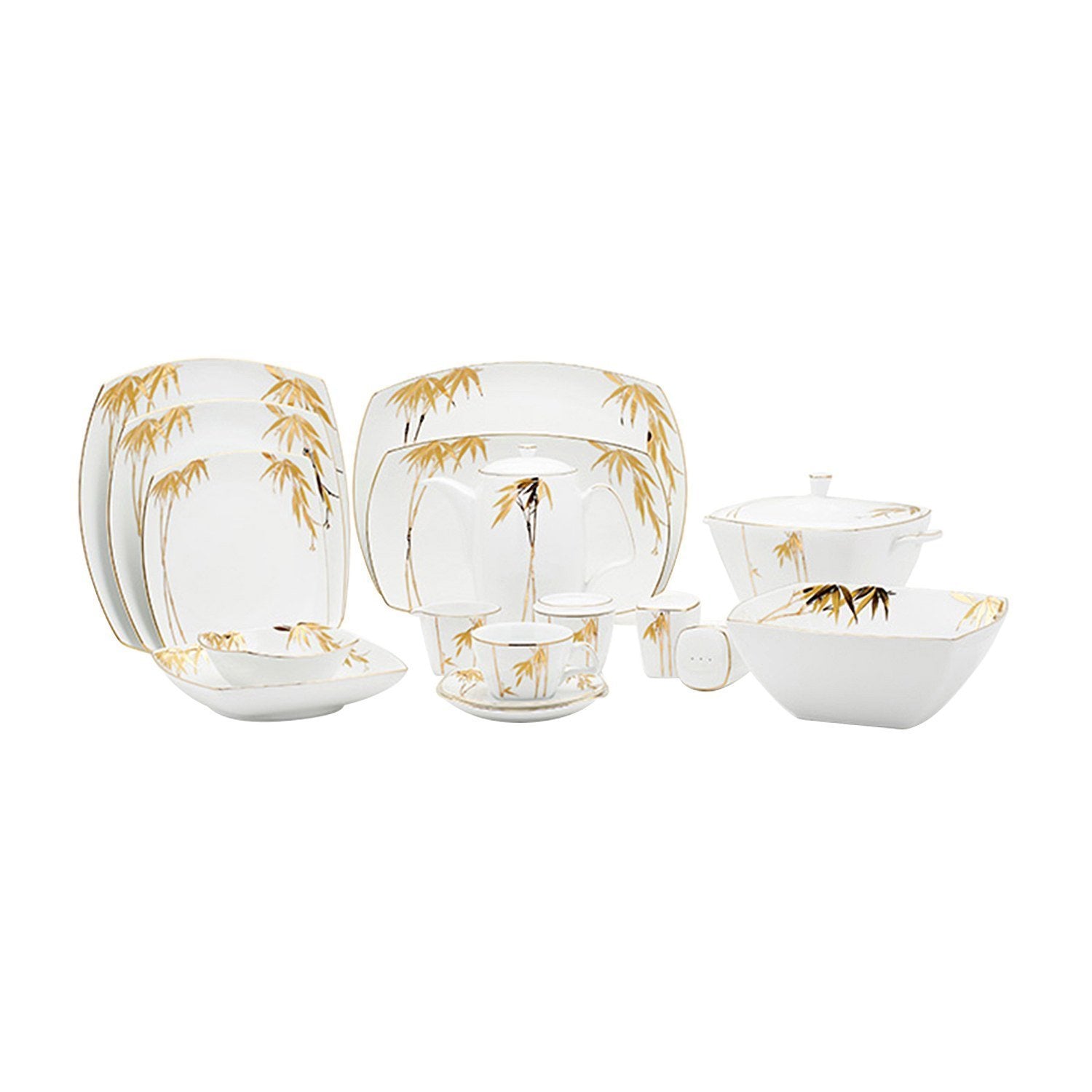 Dankotuwa 98 Piece Dinner Set - BAM-DS/98G - Jashanmal Home