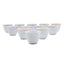 Dankotuwa Line Cawa Cup - White and Gold, Set of 12 - CAW12