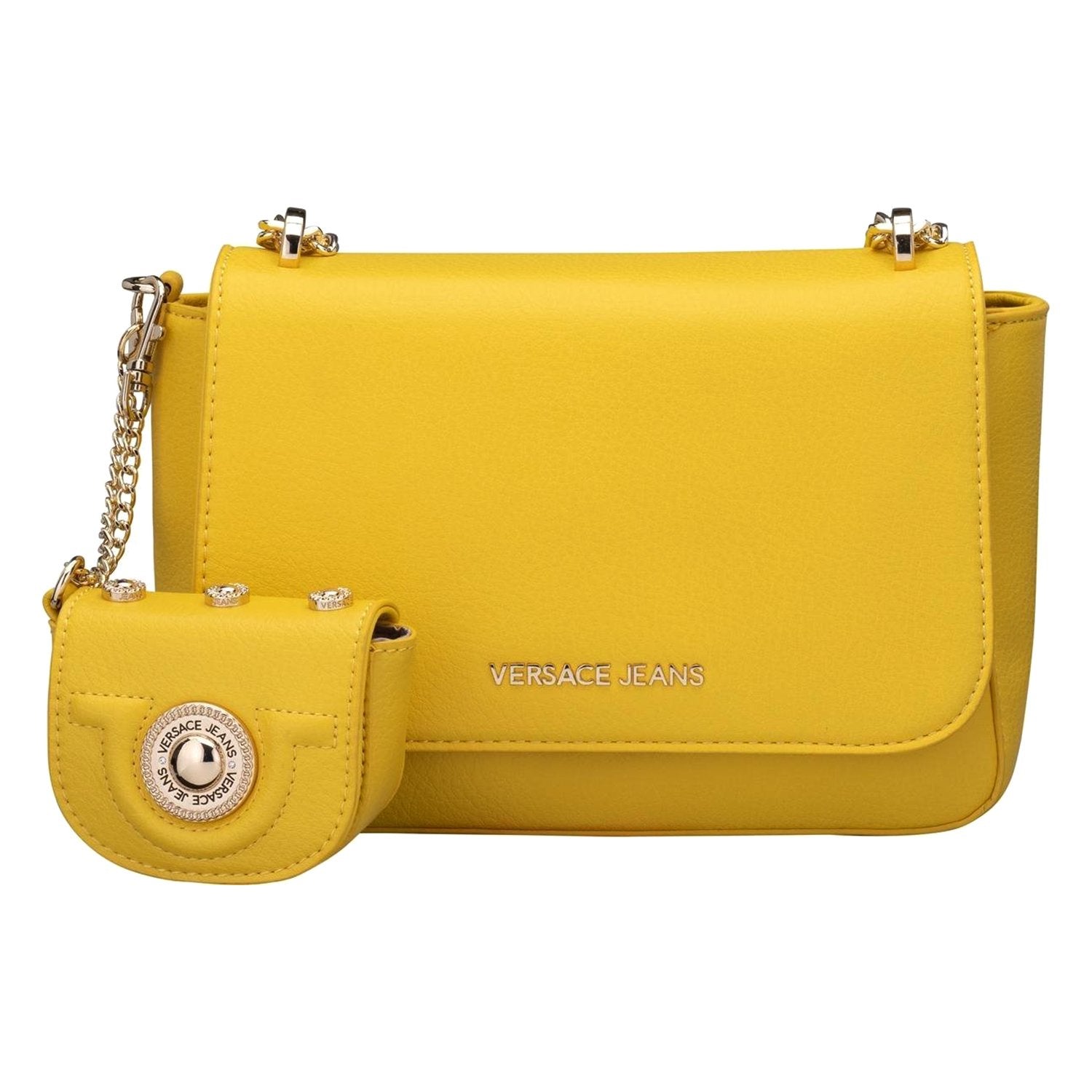Versace Jeans Ladies Shoulder Bag and Purse - Yellow - E1VTBBC1 600 N/S