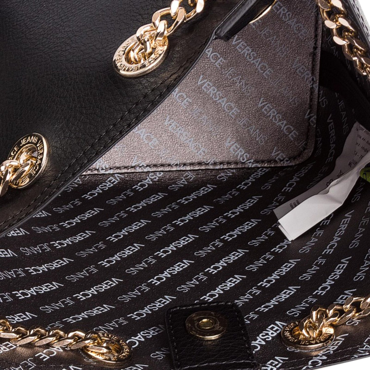 Versace Jeans Small Backpack - Black - E1VTBBC4 899 N/S