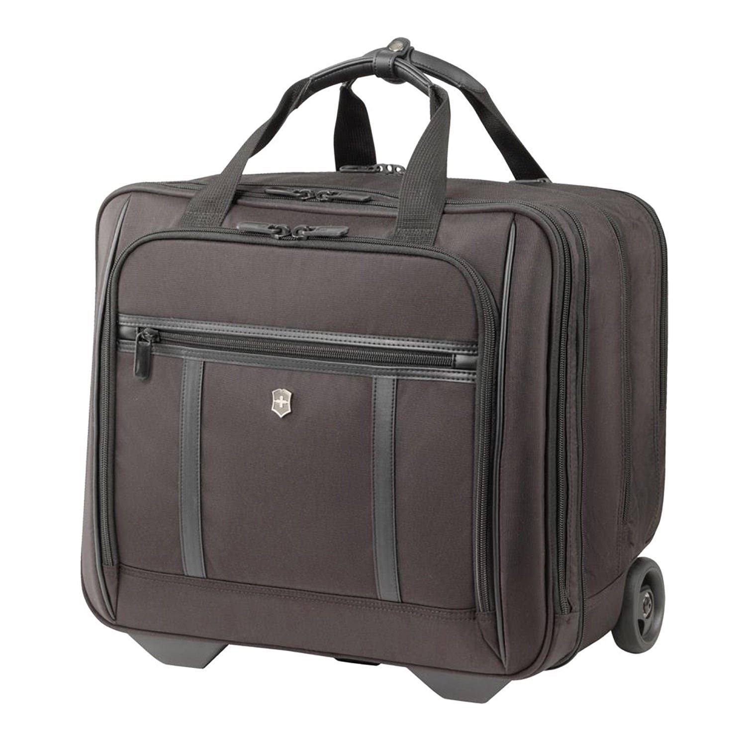 Victorinox Werks Professional 2.0 Wheeled Business Briefcase - Black - 605726 - Jashanmal Home